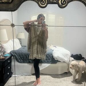 Stylish Animal Print Dress